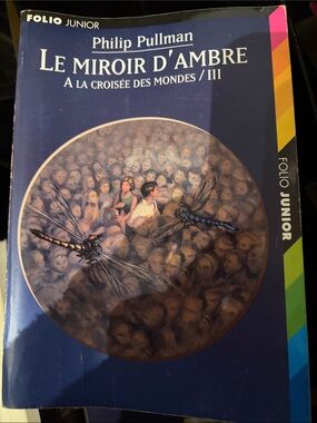 Philip Pullman Le Miroir d'Ambre - Blue Cover